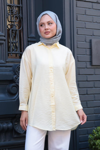 Rita Kraş Gömlek Sarı