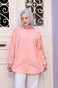 Rita Kraş Gömlek Somon