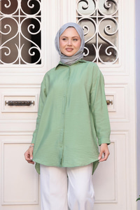 Rita Kraş Gömlek Yeşil