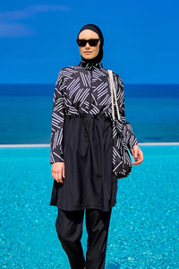 Rivamera Tesettür Mayo Siyah