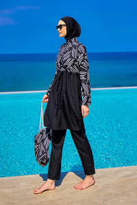 Rivamera Tesettür Mayo Siyah