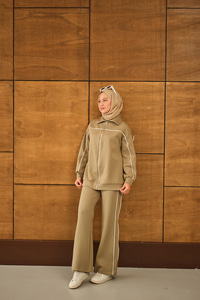 Robası Biyeli Takım Fıstık Yeşil