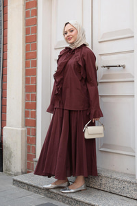 Rosalinda Takım Bordo