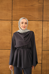 Şal Detay Takım Füme