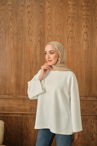 Salaş Düz Body Beyaz