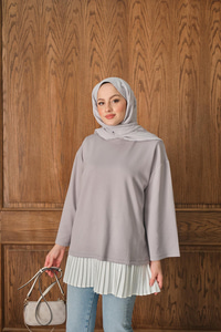 Salaş Düz Body Gri