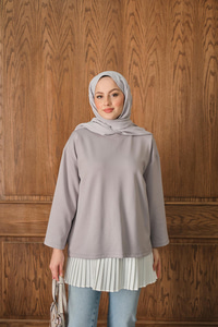 Salaş Düz Body Gri