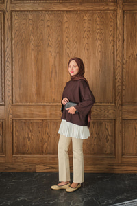 Salaş Düz Body Kahverengi