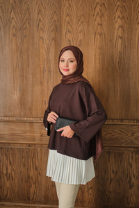 Salaş Düz Body Kahverengi