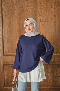 Salaş Düz Body Lacivert