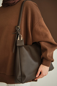 Salaş Omuz Çanta Kahverengi