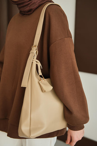 Salaş Omuz Çanta Vizon