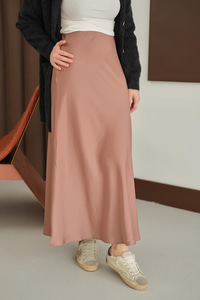 Saten Etek Açık Vizon