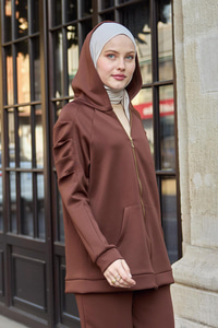 Scuba Kolu İpli Takım  Kahverengi