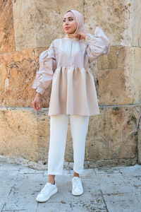 Scuba Pantolon Beyaz