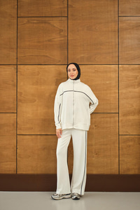 Şerit Detay Takım Ekru