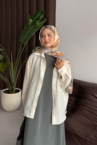 Sıfır Kol Elbise Gri