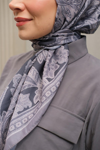 Soft Eşarp Açık Gri