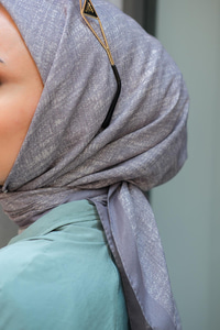 Soft Eşarp Açık Gri