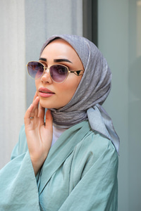 Soft Eşarp Açık Gri