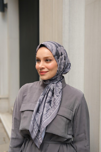 Soft Eşarp Açık Gri