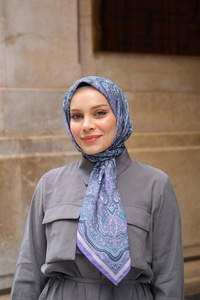 Soft Eşarp Açık Mor