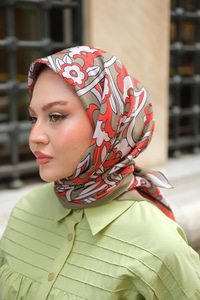 Soft Eşarp  Haki Yeşil