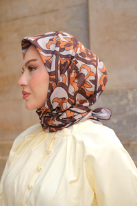 Soft Eşarp  Kahverengi