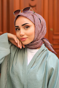 Soft Eşarp Kahverengi