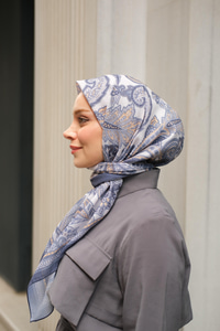 Soft Eşarp Koyu Gri