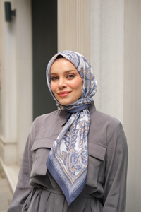 Soft Eşarp Koyu Gri