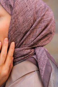 Soft Eşarp Koyu Kahve