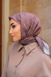 Soft Eşarp Koyu Kahve