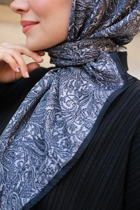 Soft Eşarp Koyu Lacivert