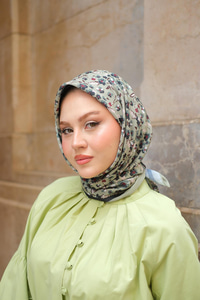 Soft Eşarp  Küf Yeşil