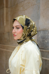 Soft Eşarp  Küf Yeşil