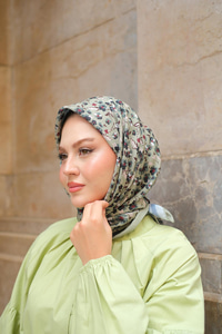 Soft Eşarp  Küf Yeşil