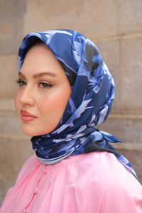 Soft Eşarp  Lacivert