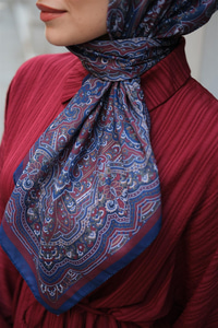 Soft Eşarp Lacivert