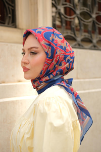 Soft Eşarp  Lacivert