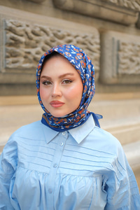 Soft Eşarp  Lacivert