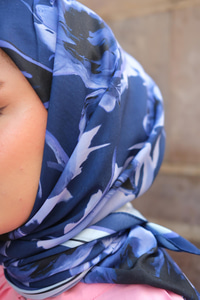 Soft Eşarp  Lacivert