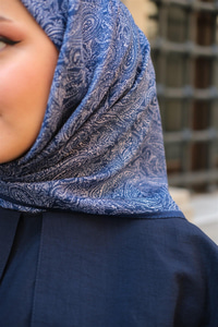 Soft Eşarp Lacivert