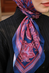 Soft Eşarp Lacivert