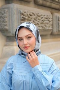 Soft Eşarp  Turkuaz