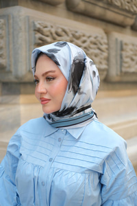 Soft Eşarp  Turkuaz