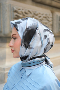 Soft Eşarp  Turkuaz