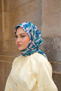 Soft Eşarp  Turkuaz