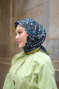 Soft Eşarp  Yağ Yeşil