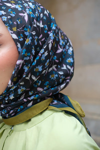 Soft Eşarp  Yağ Yeşil